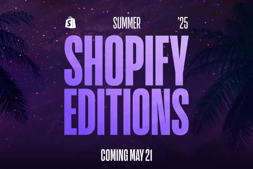 Shopify Summer '25 Edition: las 5 novedades más interesantes